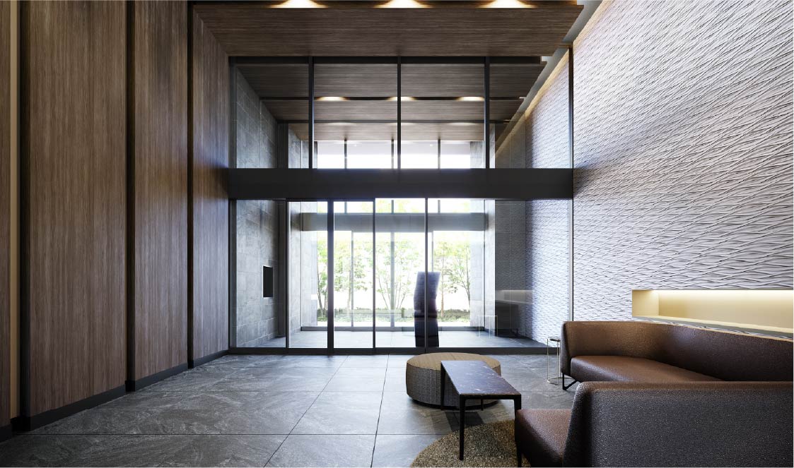 エントランスホール完成予想CG