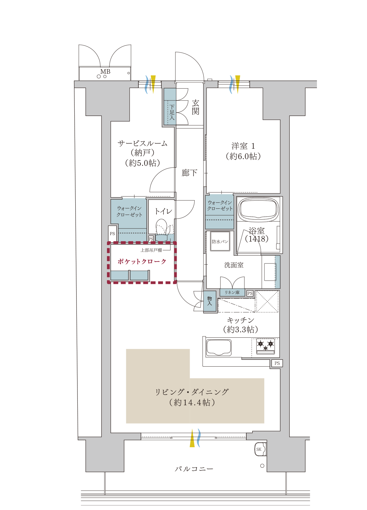 フロアイメージ