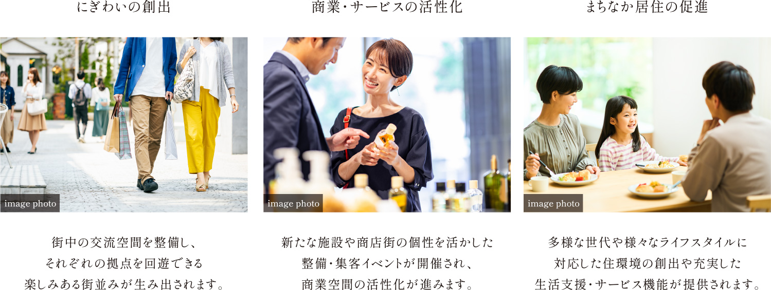 にぎわいの創出