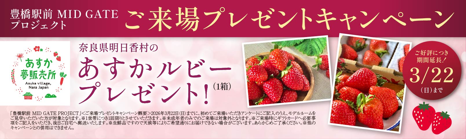 来場キャンペーン