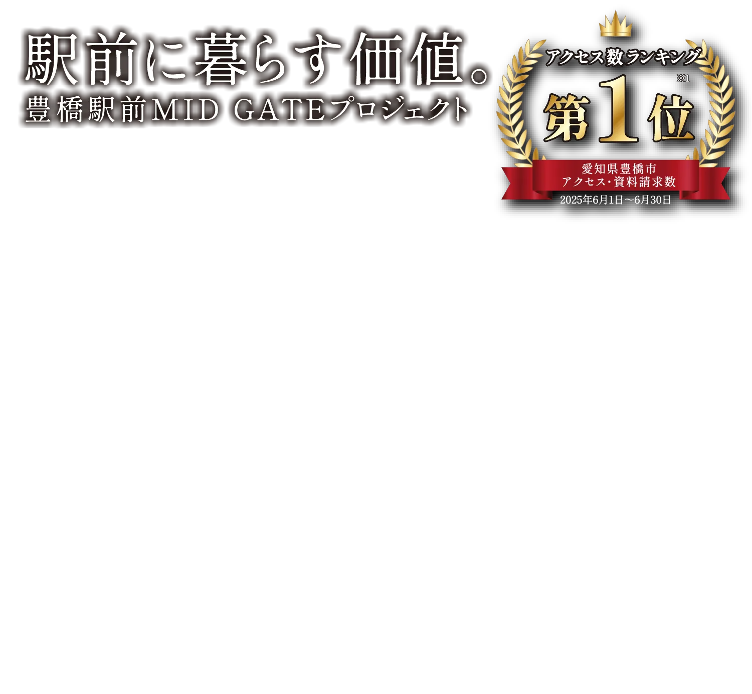 アクセス数ランキング１位