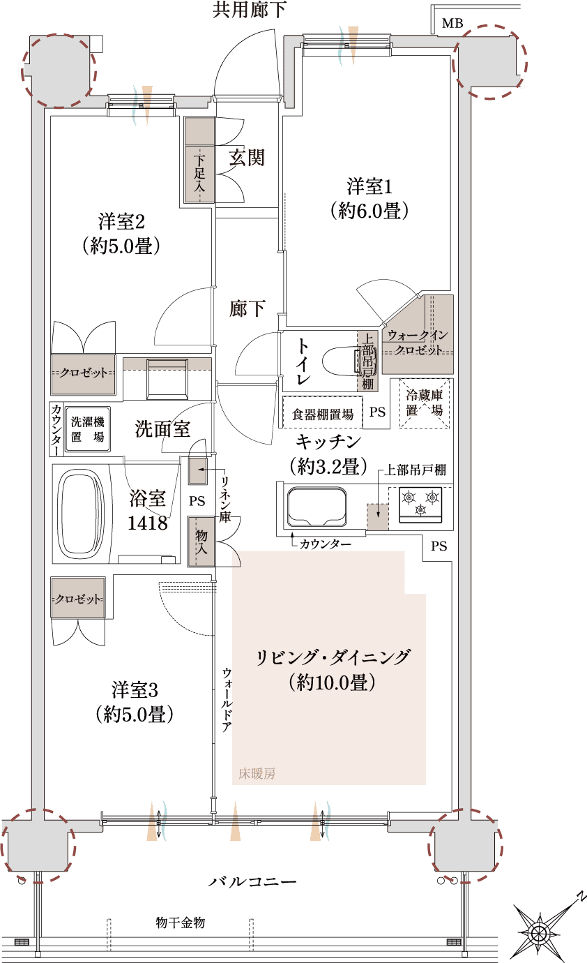 I type 図面