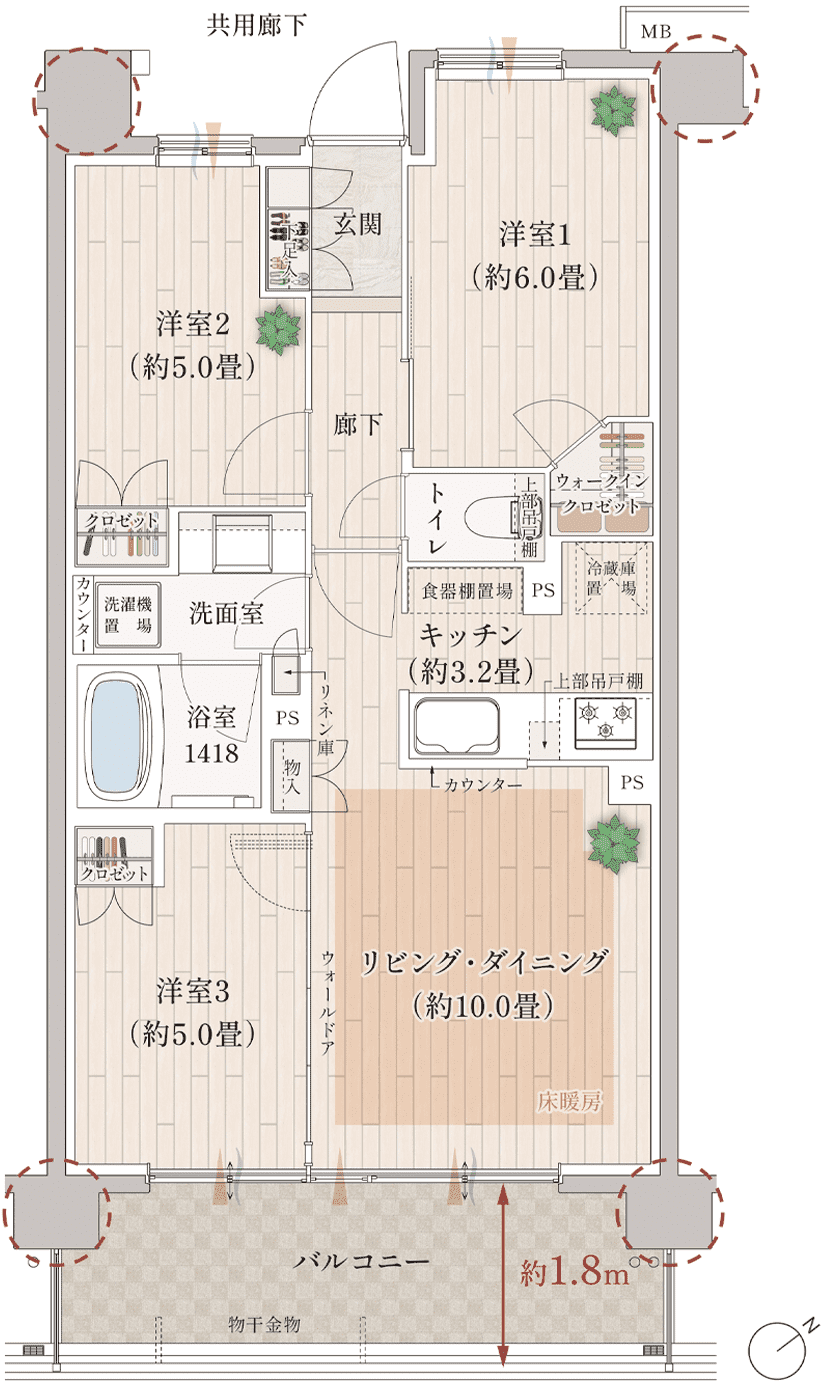 I type 図面