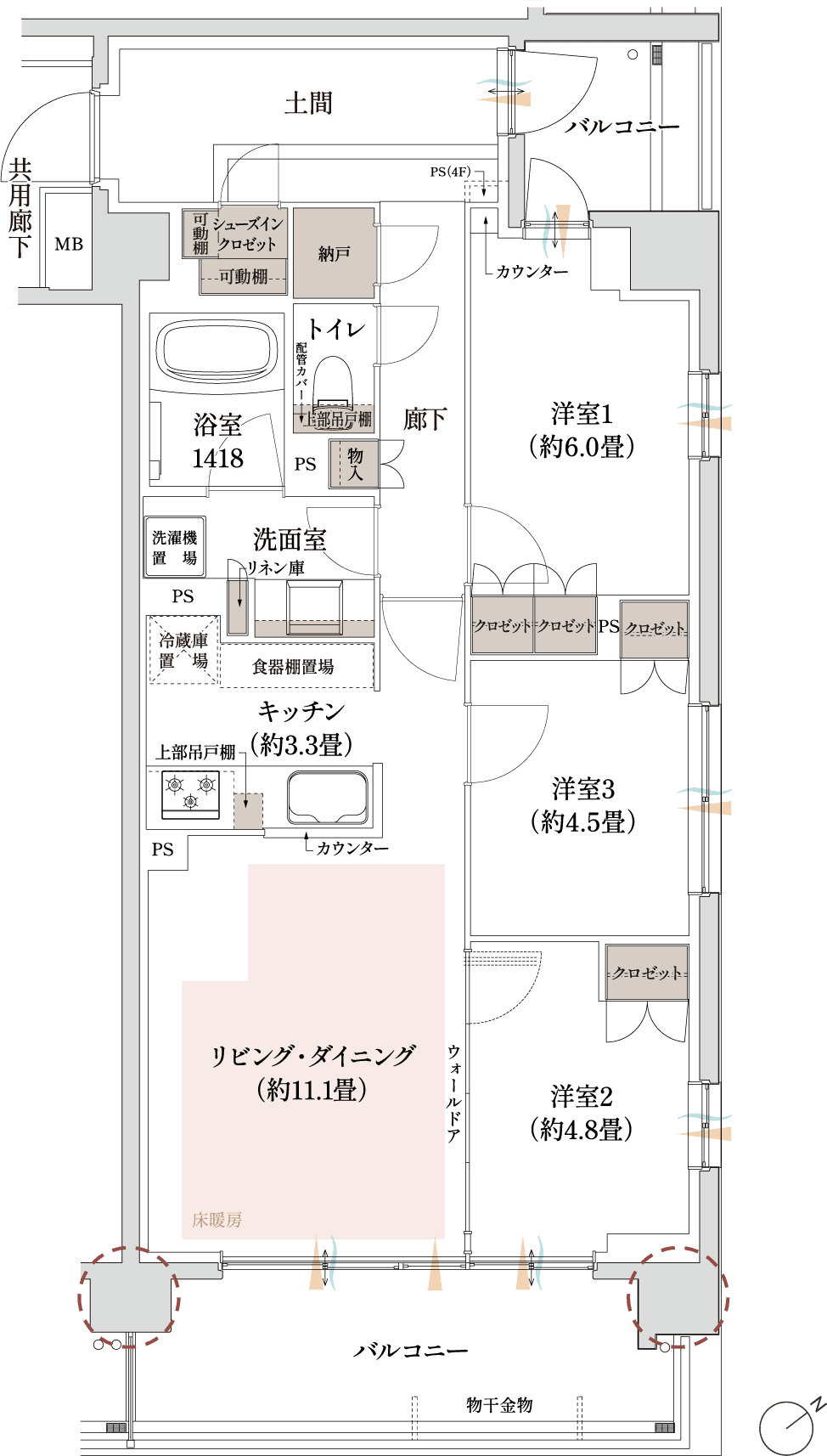 L type 図面